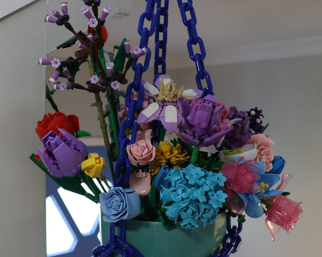 Electric Blue Plant Hanger